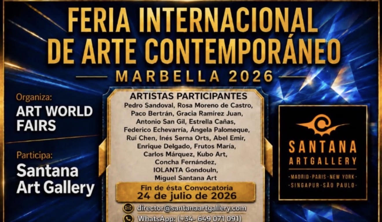 EXPOSICIóN INTERNACIONAL JULIO 2026 Marbella España
