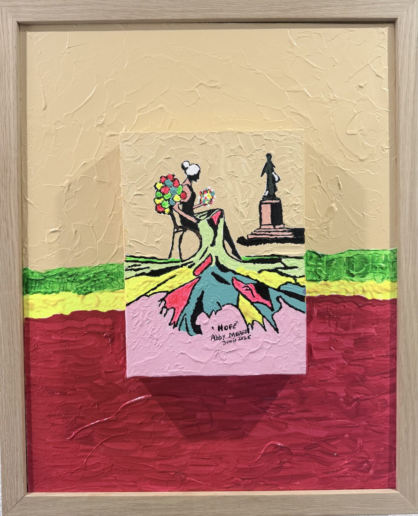 HOPE (ESPERANZA), Acrílico sobre lienzo, 44 × 54 cm