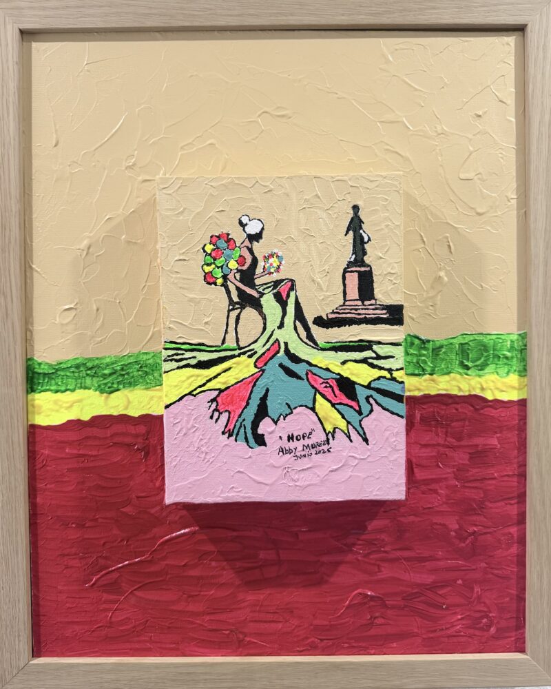 HOPE (ESPERANZA), Acrílico sobre lienzo, 44 × 54 cm