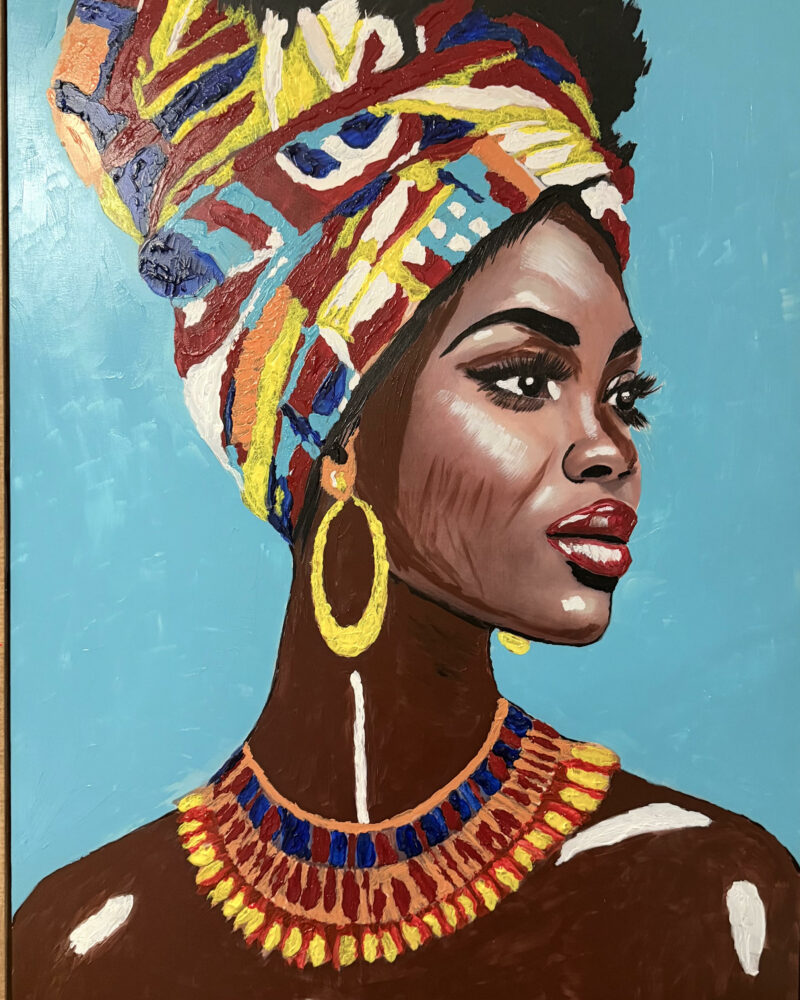 ORGULLO DE COLOR, Acrílico sobre lienzo, 68 × 98 cm