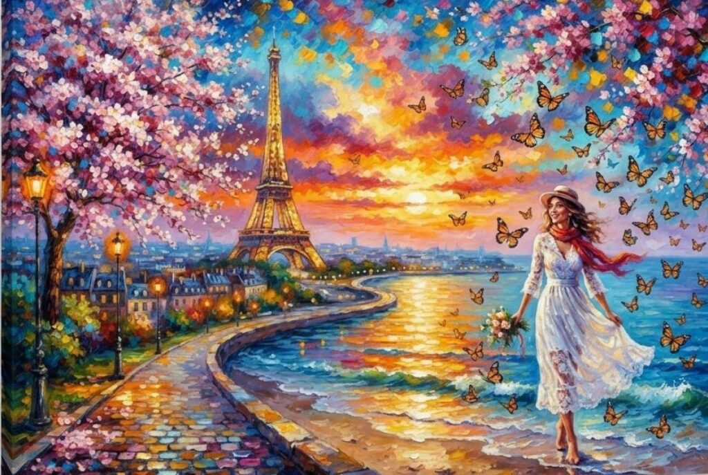 Disfrutando de las bellezas de la primavera