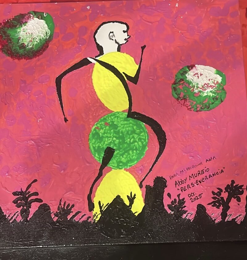 PERSEVERANCIA, Acrílico sobre lienzo, 69 × 70 cm
