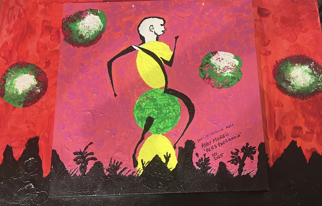PERSEVERANCIA, Acrílico sobre lienzo, 69 × 70 cm