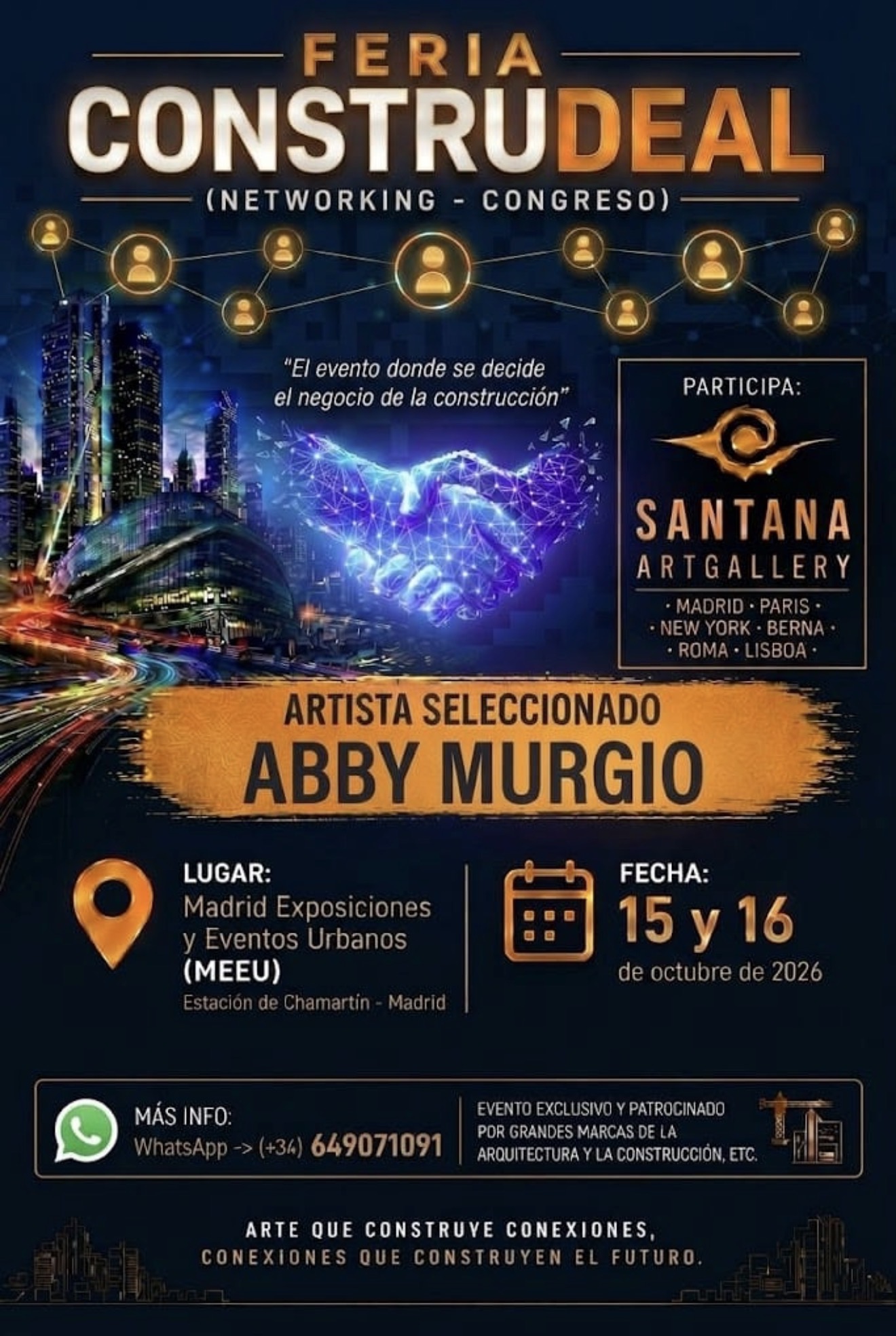 Exposición en la ciudad de Madrid